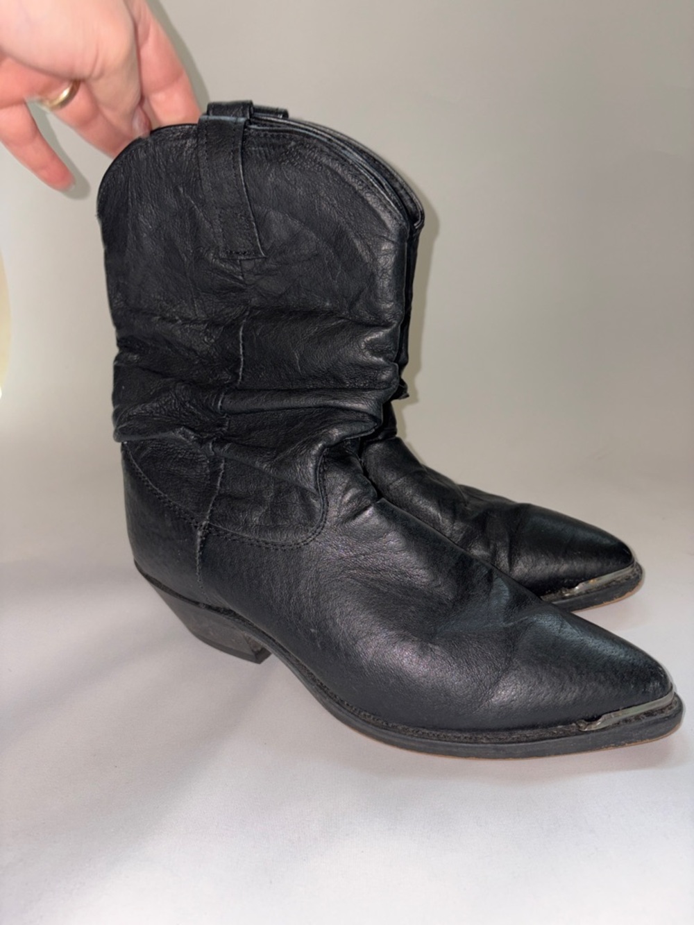 Dingo Women’s  Pigskin Slouch‎ Western Cowboy Boots DI17310 Size 7